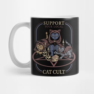 Support Your Local Cat Cult Mug